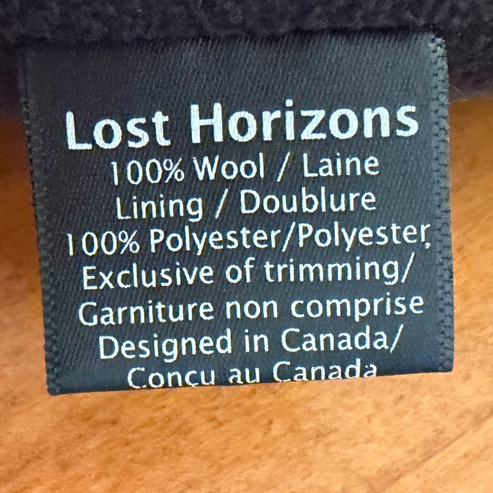 Lost Horizons Teal Wool Crochet Detailing Floral Knit Beanie - Made in Nepal - Picture 6 of 9
